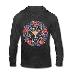 Kwaj Girls Cocktail Club Hoodie - heather black