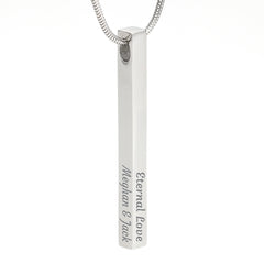 Bar Necklace with Custom Engraving