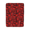 Image of Wine Sherpa Fleece Blanket